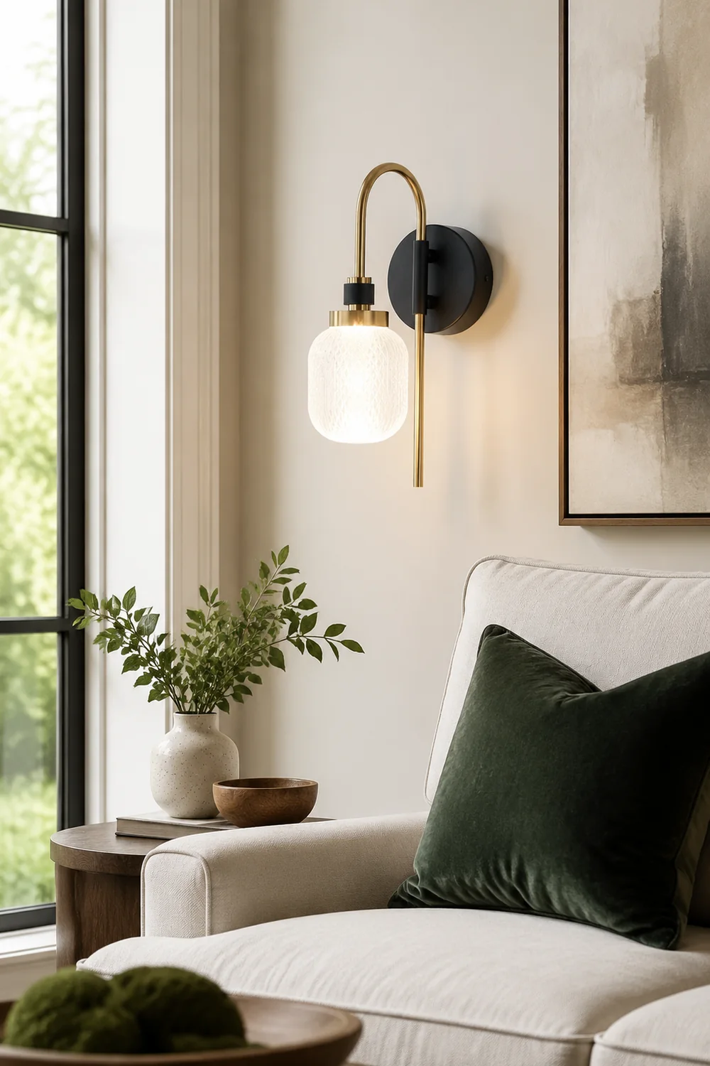 Moderne LED Wandleuchte aus Metall für Schlafzimmer - Lumpaz
