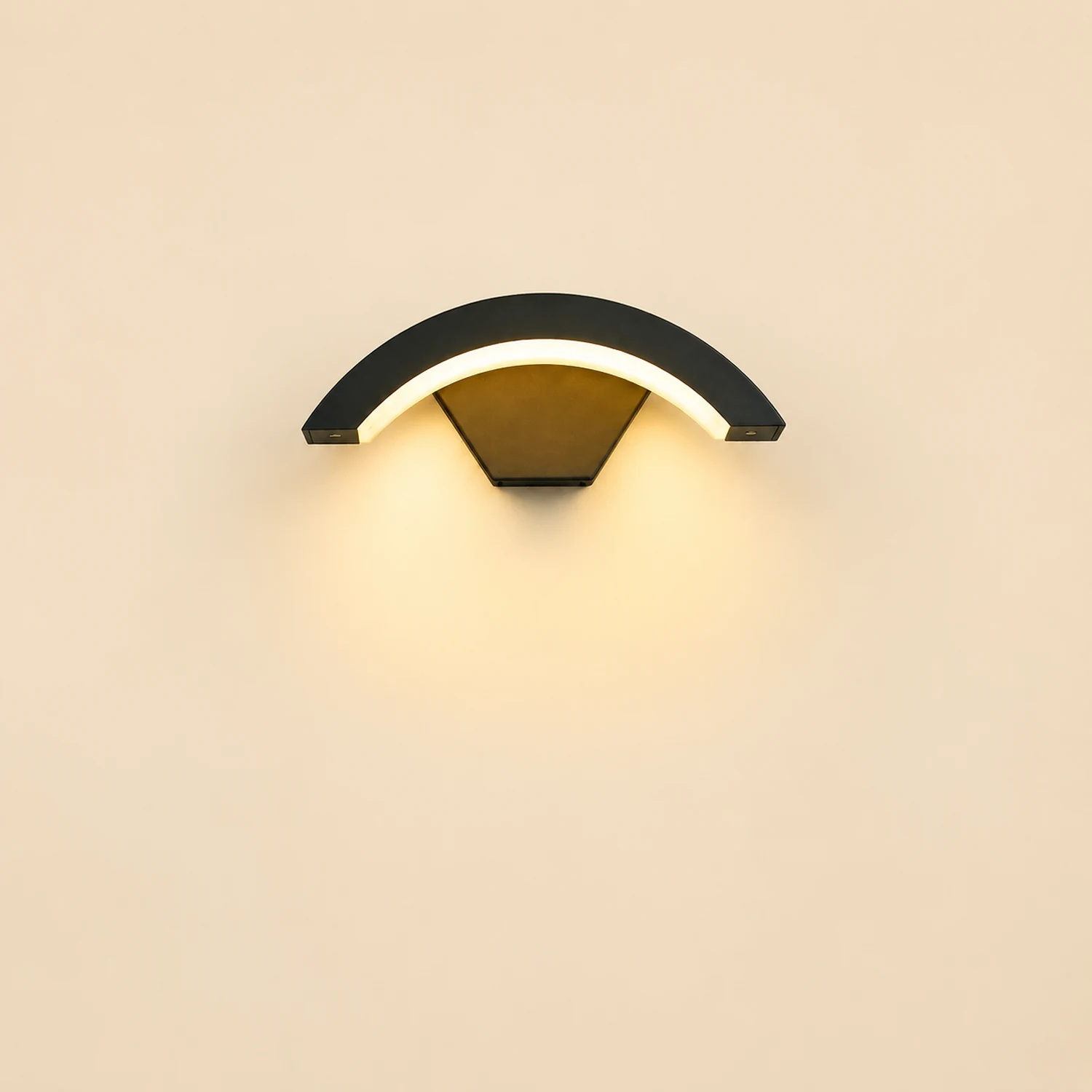 Wasserdichte Sensor-Wandleuchte mit warmweißer LED - Lumpaz