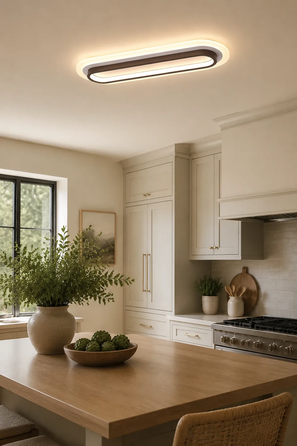 Nordische Einfache LED Deckenleuchte für Flur & Wohnzimmer - Lumpaz