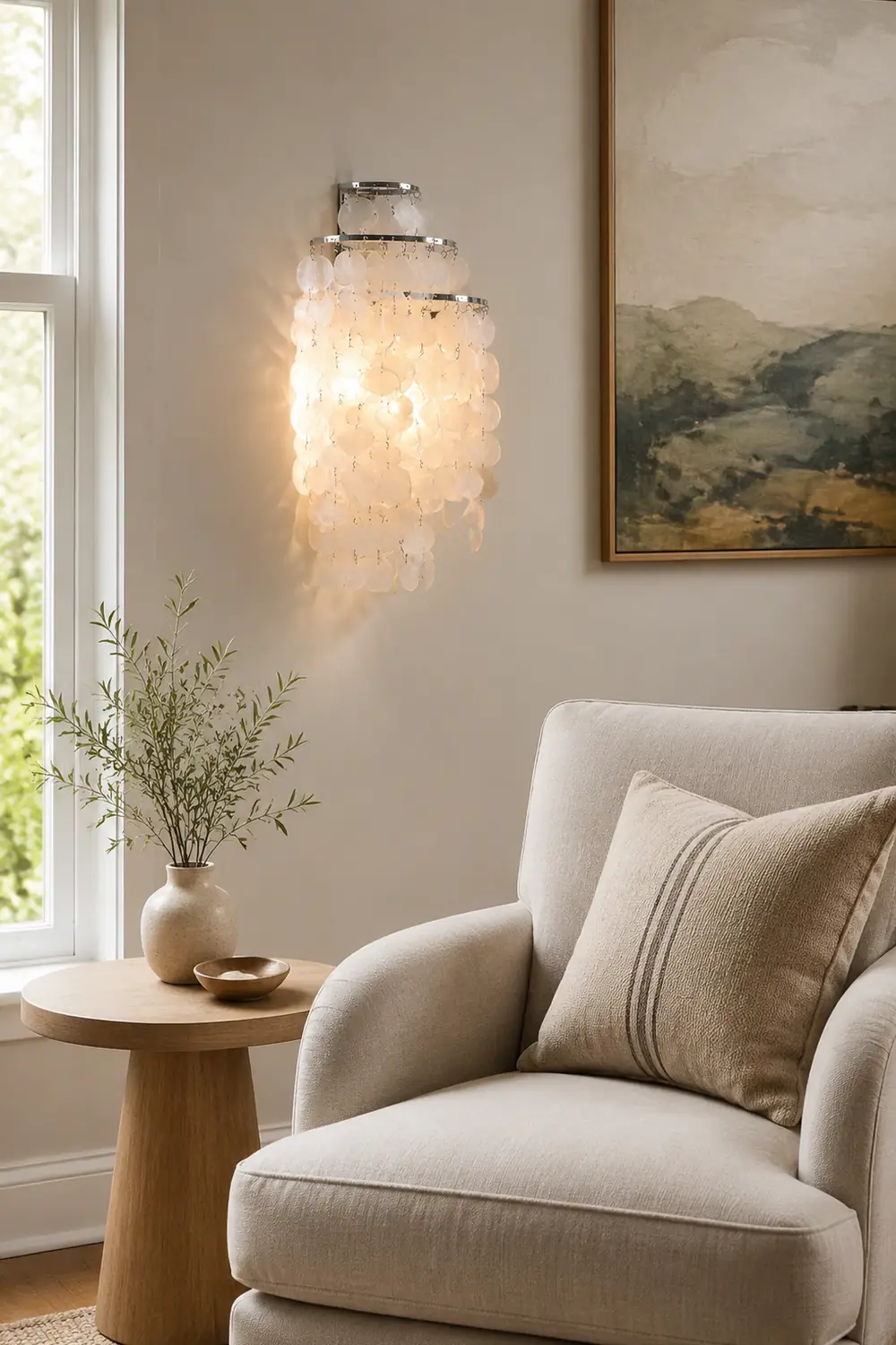 Nordic Modern Minimalist Silver Wall Lamp - Lumpaz