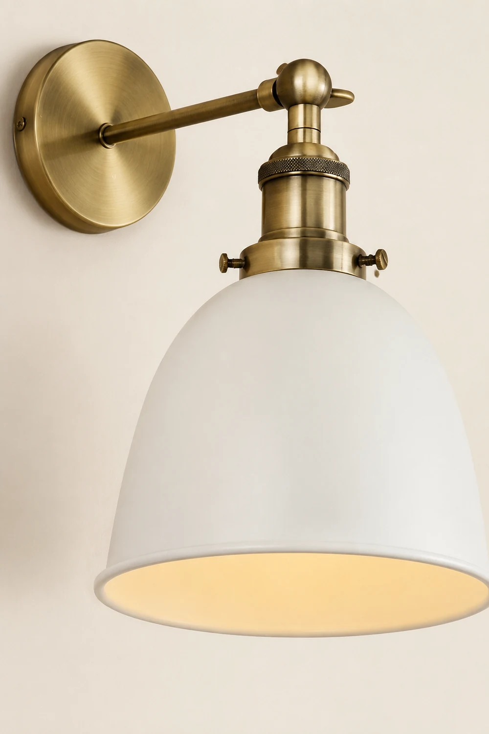 Brady Retro Industrielle Wandleuchte aus Eisen - Lumpaz