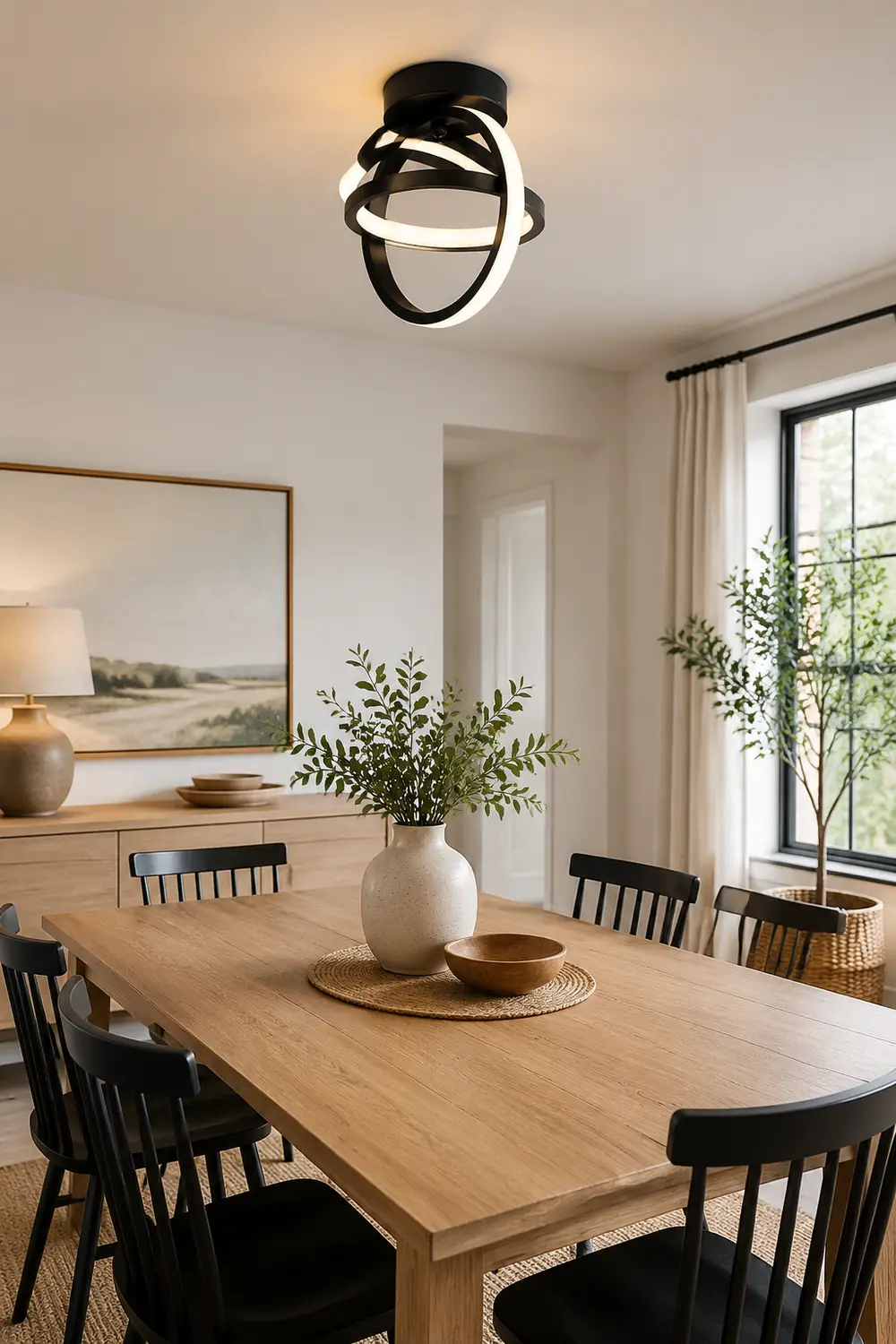 Moderne LED Deckenleuchte für Korridor, Balkon - Lumpaz