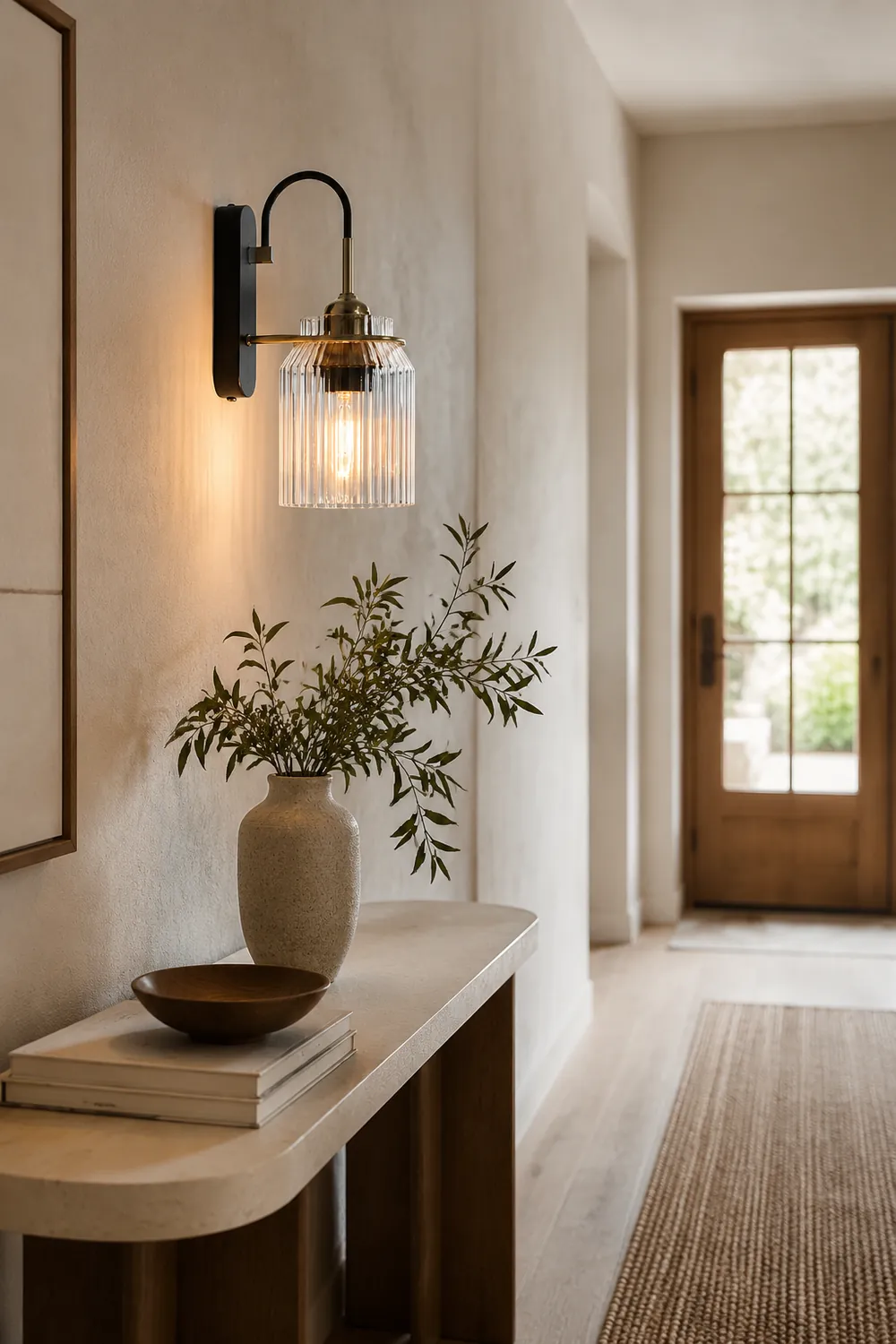 Industria Glass Shade Funnel Wall Lamps - Lumpaz
