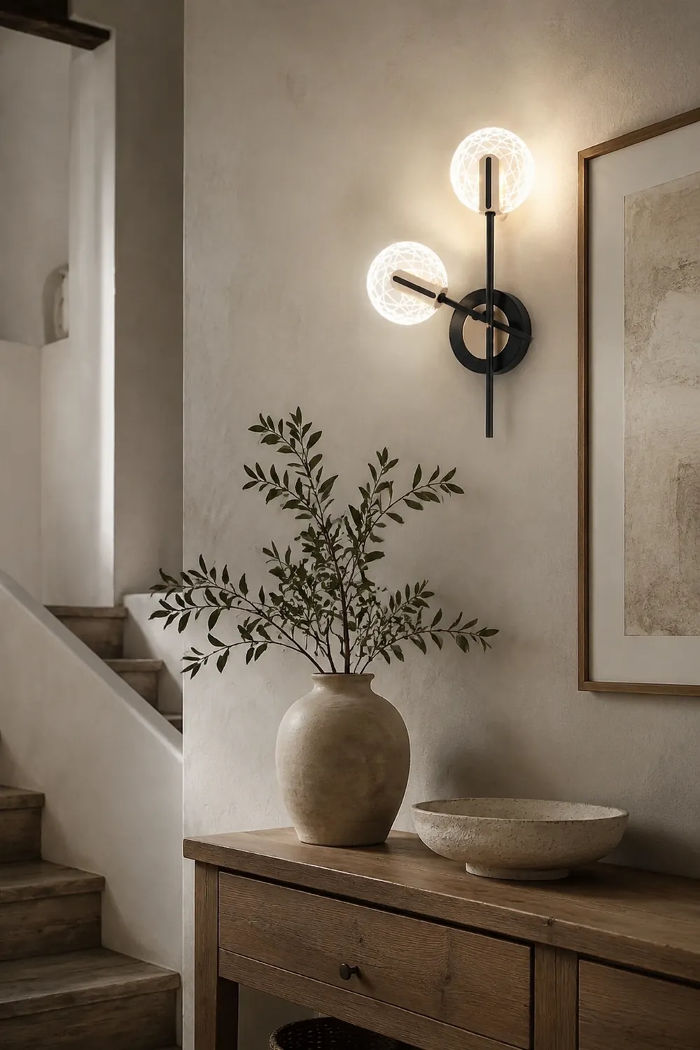 Moderne Drehbare LED Wandleuchte für Schlafzimmer/Wohnzimmer - Lumpaz