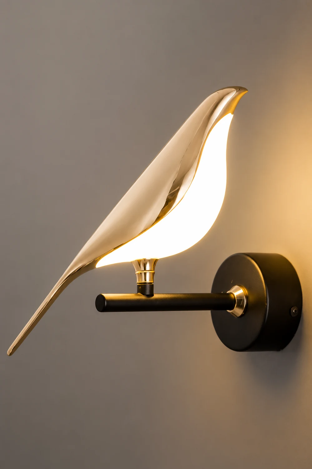 Modern Simple Art Design Bird Wall Lamp - Lumpaz