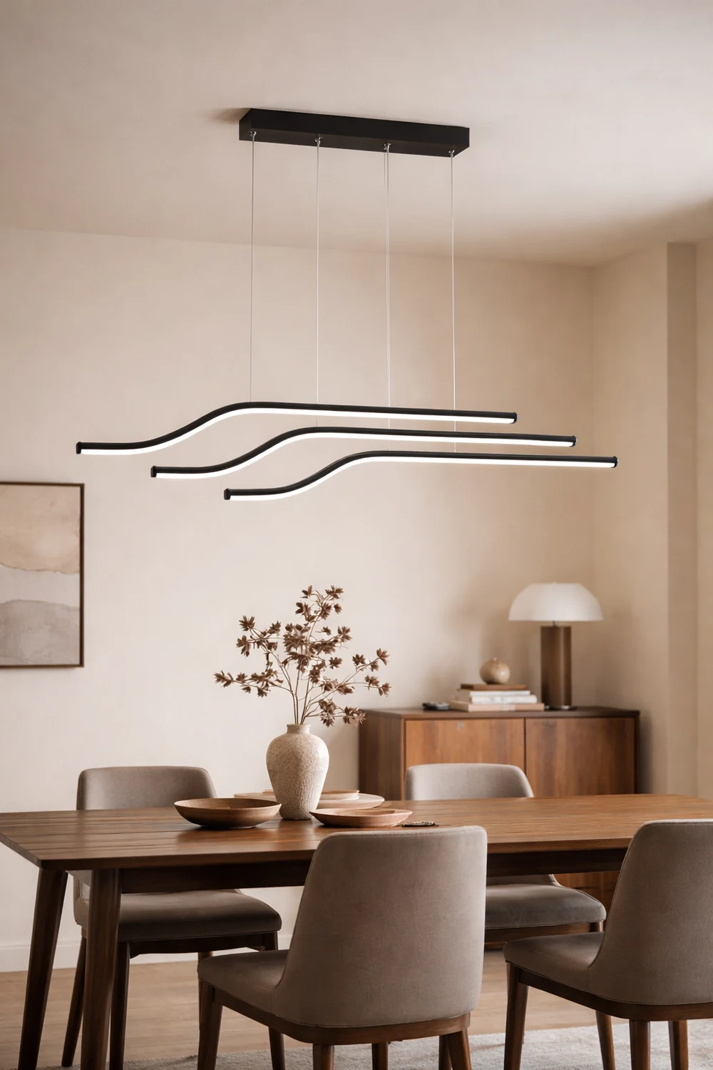 Pendelleuchte,Tri-Curved - Lumpaz