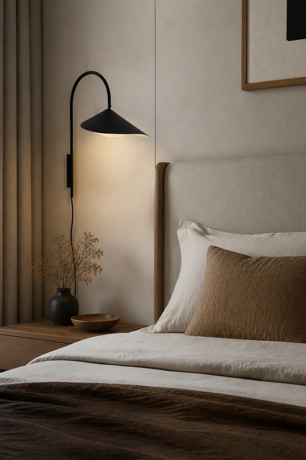 Modern Arum Creative  Wall Lamp For Bedroom - Lumpaz