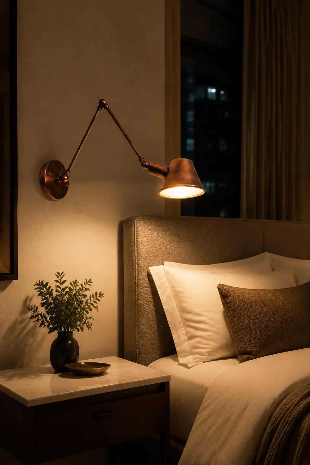 Brady Retro Industrielle Wandleuchte - Lumpaz