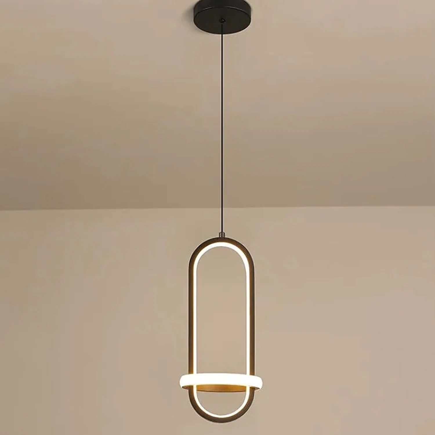 Moderne minimalistische Nachttisch-Kronleuchter-Pendelleuchte für Schlafzimmer - Lumpaz
