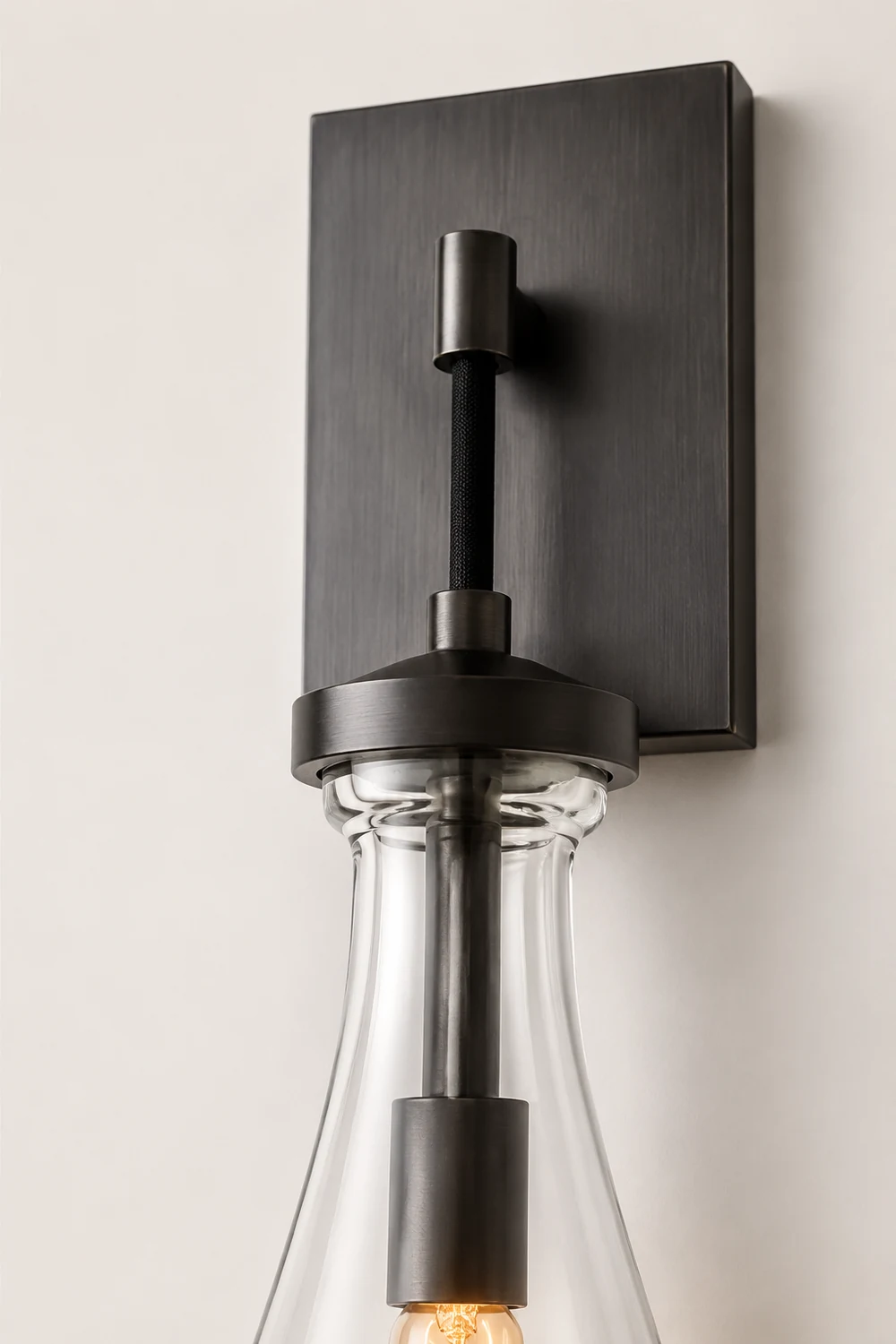 Art Creative Short Raindrop Wall Light For Dining Room - Lumpaz