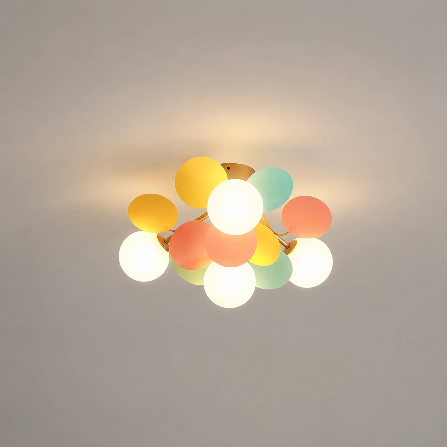 Jevon Romantische Bunte Deckenlampe Deckenleuchte für Kinderzimmer - Lumpaz