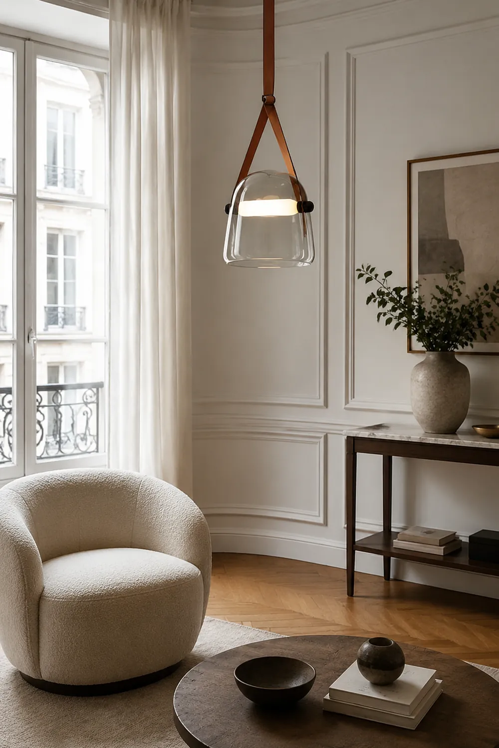 Moderner Kronleuchter Nordische Kreative Glas Pendelleuchte - Lumpaz