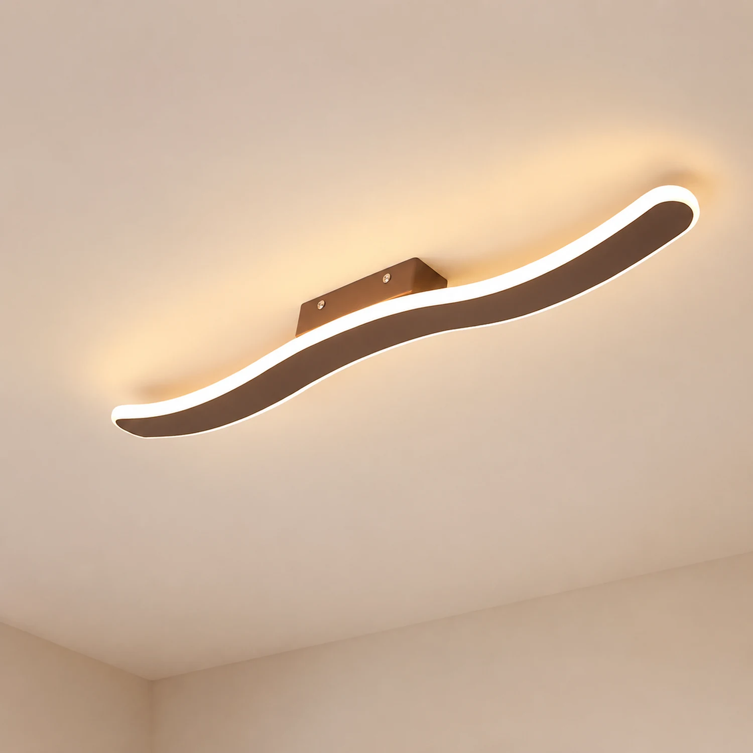 Leigh LED Deckenleuchte für Wohnzimmer, Korridor - Lumpaz