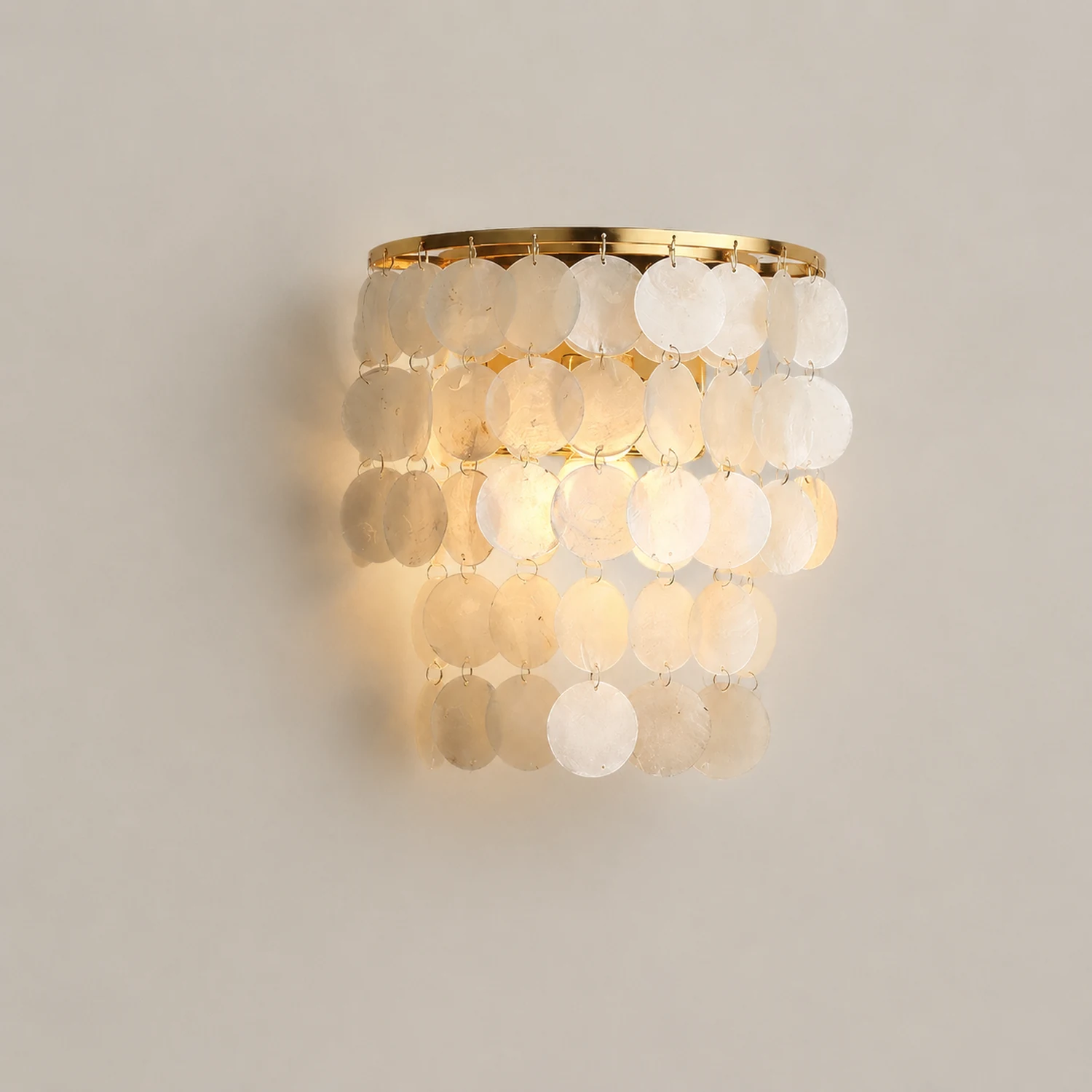 Nordic Modern Minimalist Shell Aisle Wall Lamp - Lumpaz