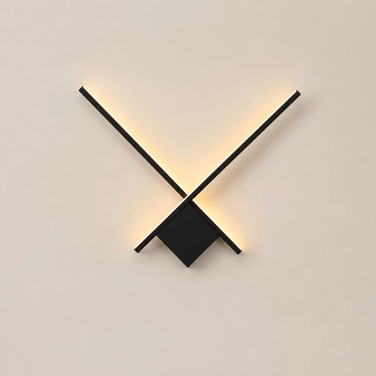 Kreative moderne Eisen-LED-Wandleuchte Wandleuchte für Schlafzimmer, Wohnzimmer - Lumpaz