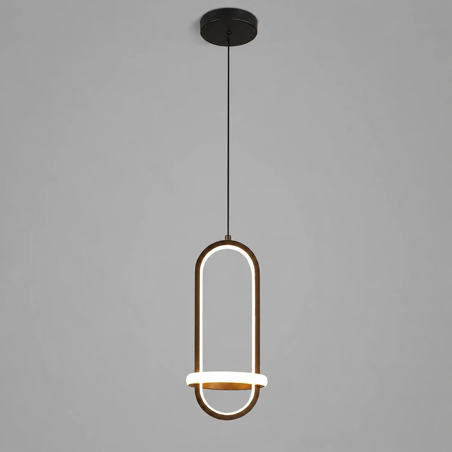 Moderne minimalistische Nachttisch-Kronleuchter-Pendelleuchte für Schlafzimmer - Lumpaz