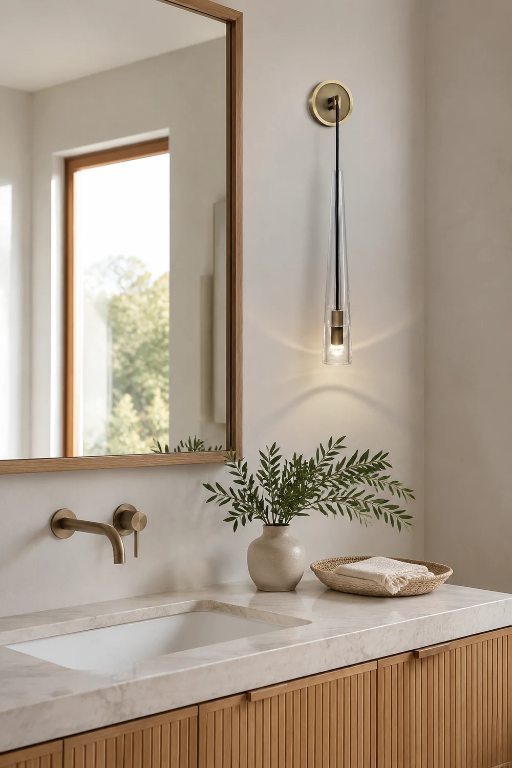 Modern Black Golden Hanging Suspended Wall Light - Lumpaz
