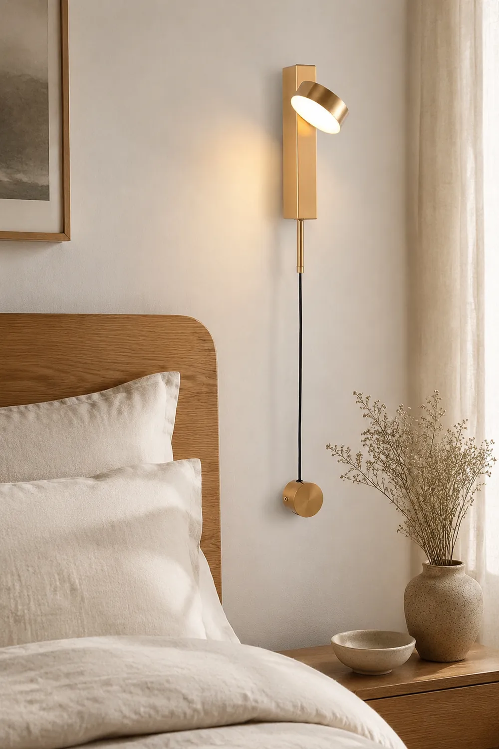 Moderne Kreative Wandleuchte für Nachttisch/Wohnzimmer - Lumpaz