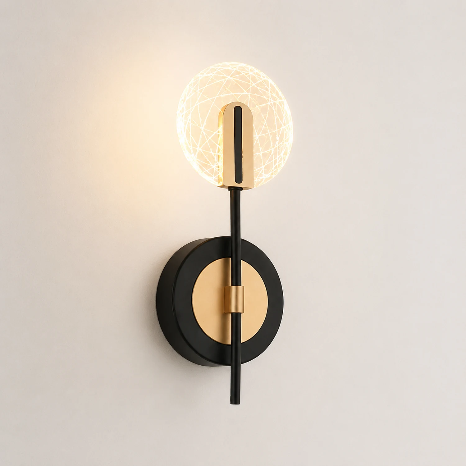 Moderne Drehbare LED Wandleuchte für Schlafzimmer/Wohnzimmer - Lumpaz