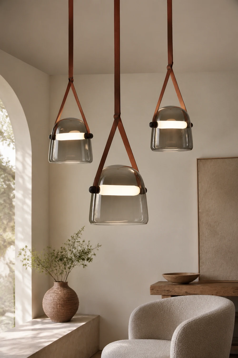 Moderner Kronleuchter Nordische Kreative Glas Pendelleuchte - Lumpaz