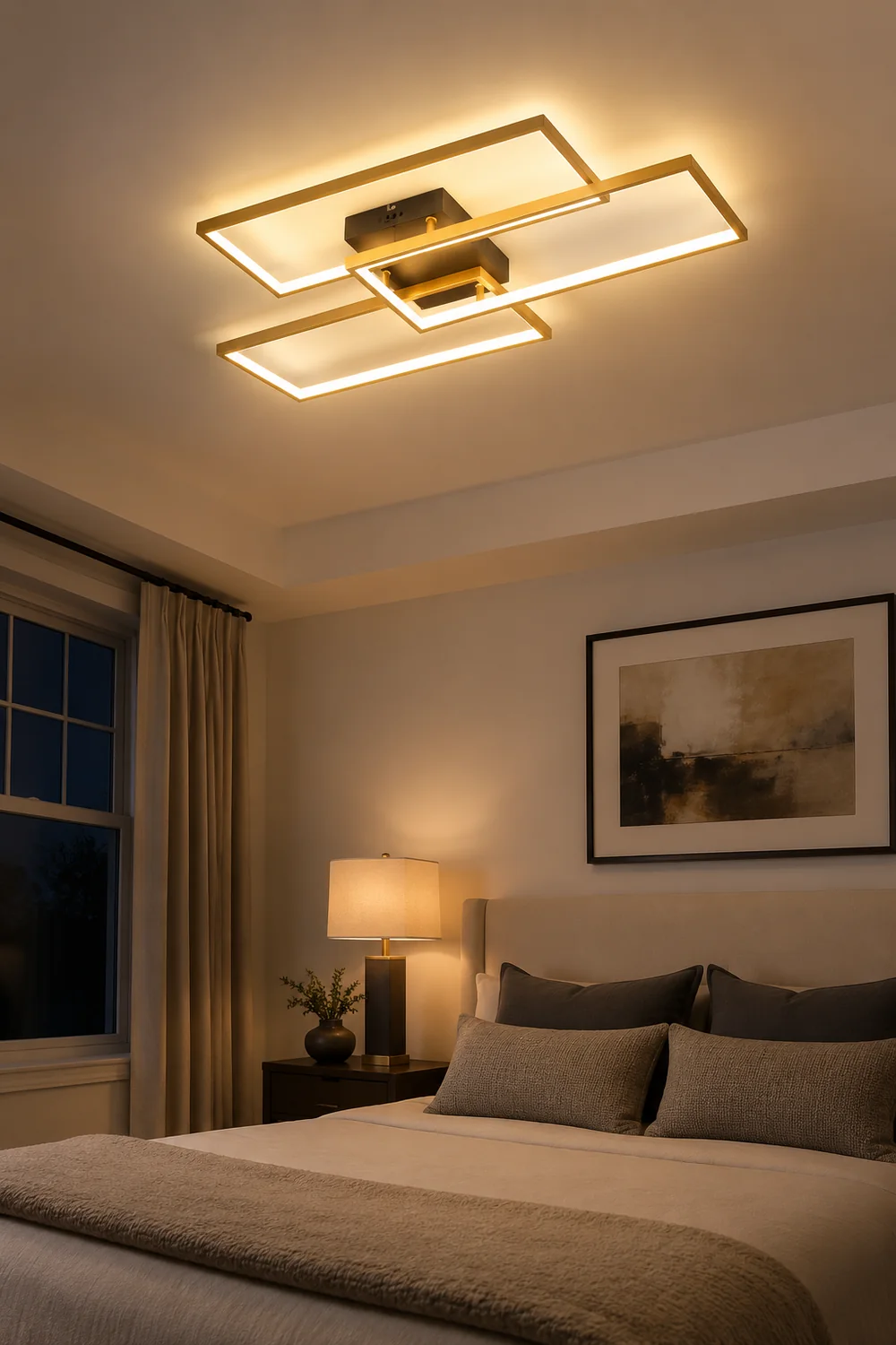 Bouvet LED Deckenleuchte Quadrat,Rechteck - Lumpaz