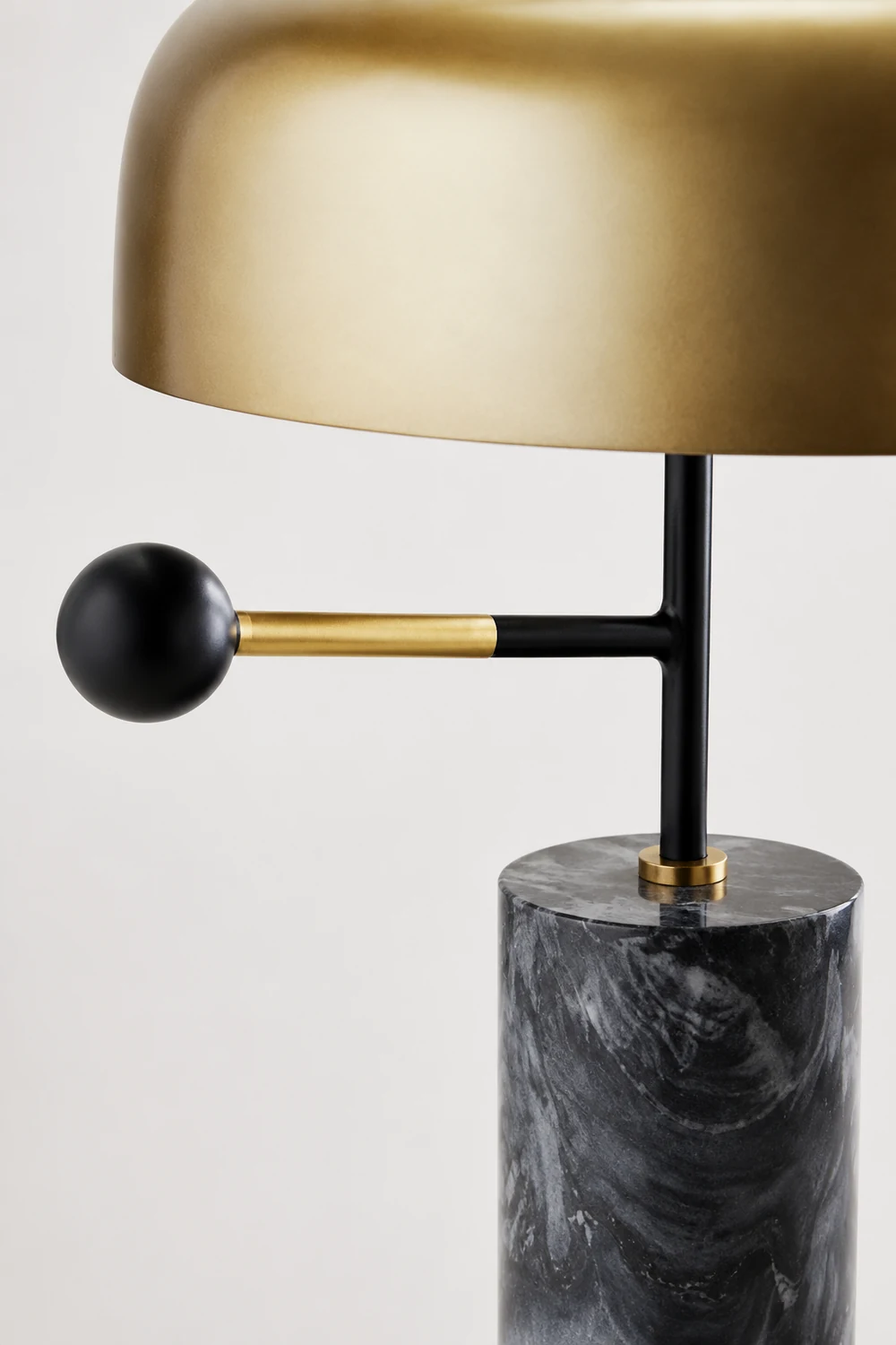 Modern Tall Black Table Lamp Design Beside Lamp - Lumpaz