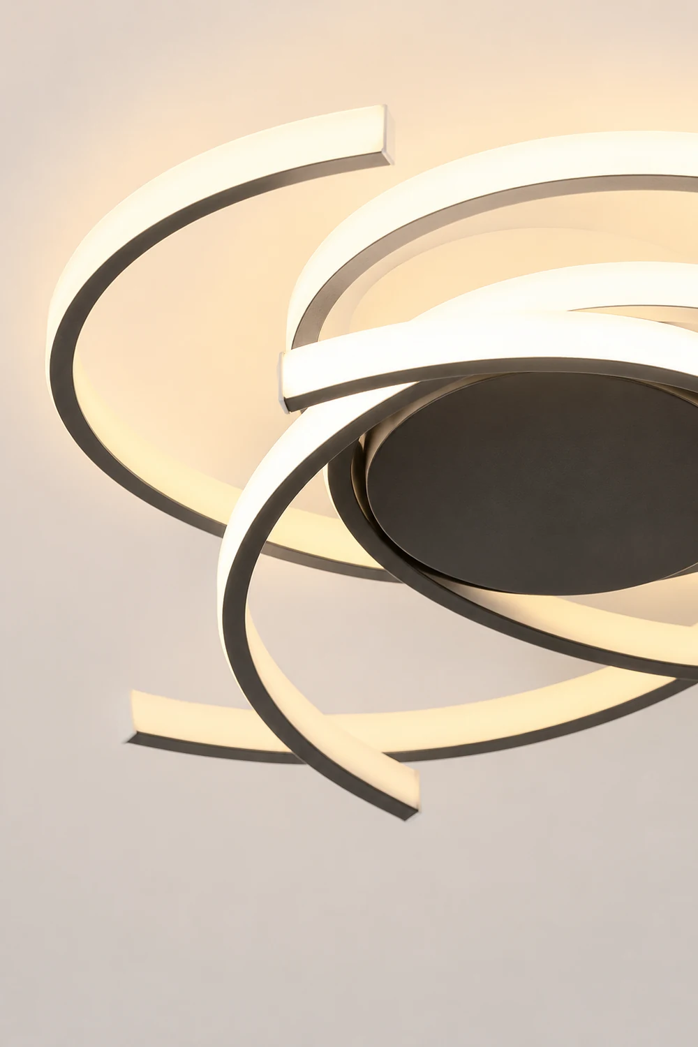 Lacey Moderne LED Deckenleuchte Dimmbar mit Fernbedienung - Lumpaz