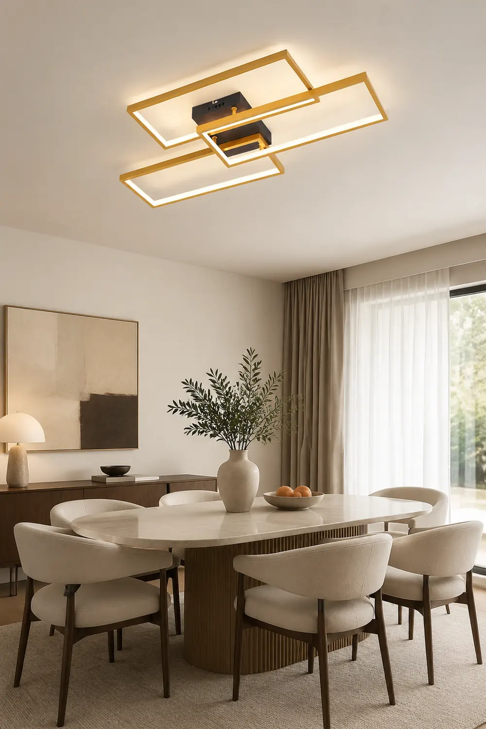 Bouvet LED Deckenleuchte Quadrat,Rechteck - Lumpaz