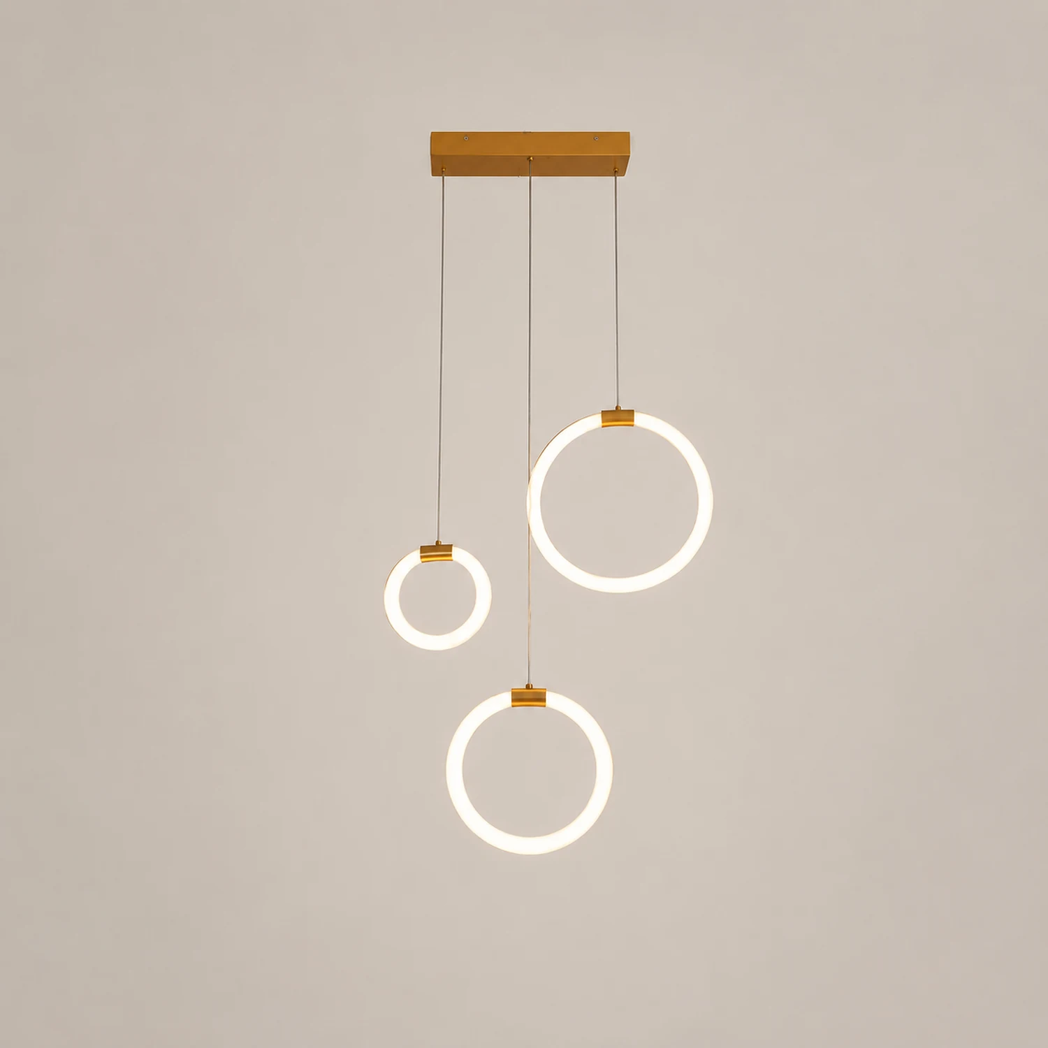 Moderne Kreative Kreis Pendelleuchte für Wohnzimmer, Esszimmer - Lumpaz