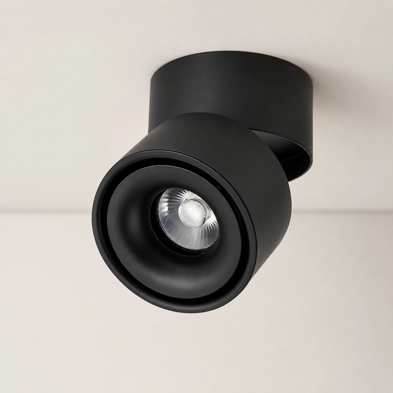Novak LED Deckenstrahler Aufbau Downlight für Wohnzimmer & Korridor - Lumpaz