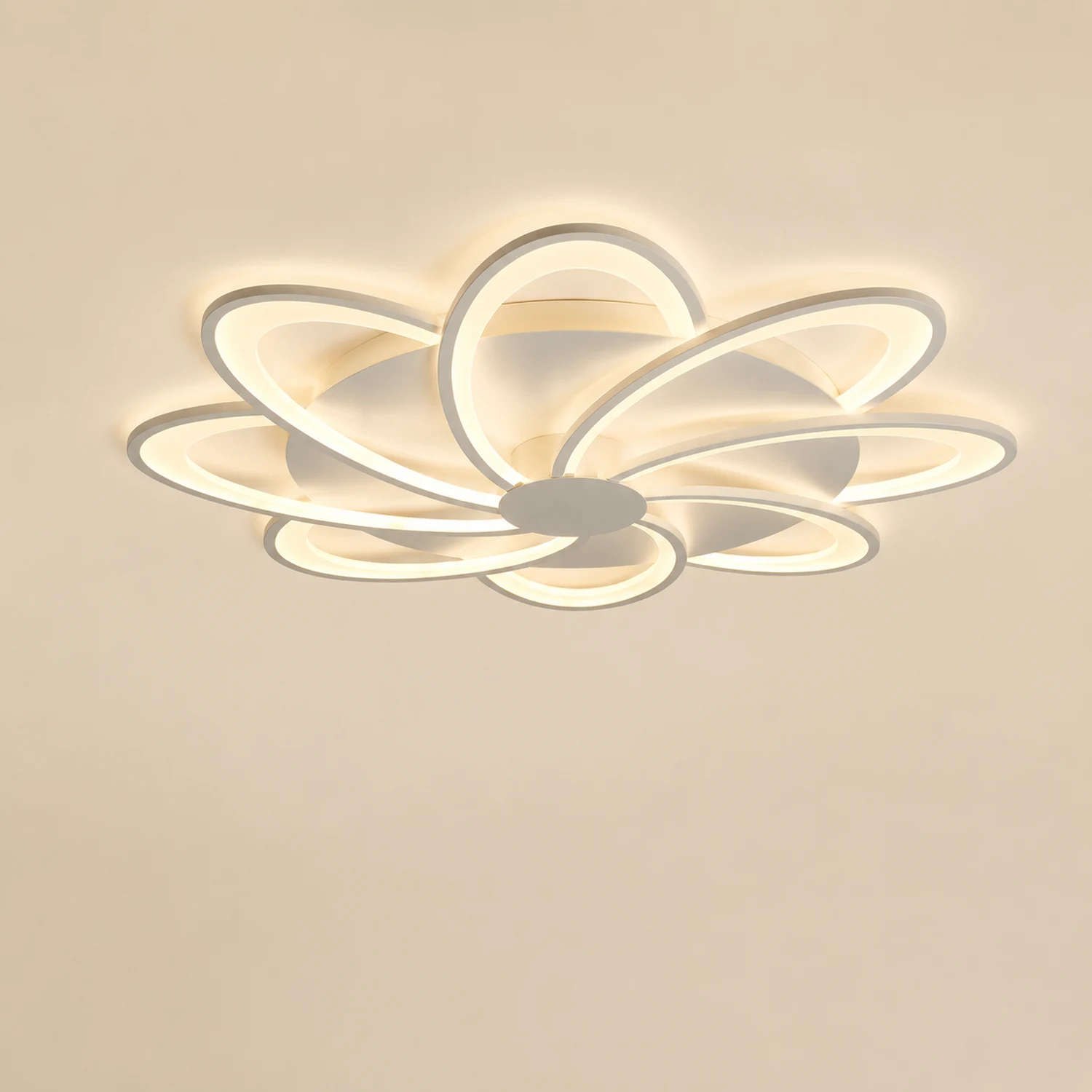 Moderne Blumenförmige Deckenleuchte für Wohnzimmer, Schlafzimmer - Lumpaz