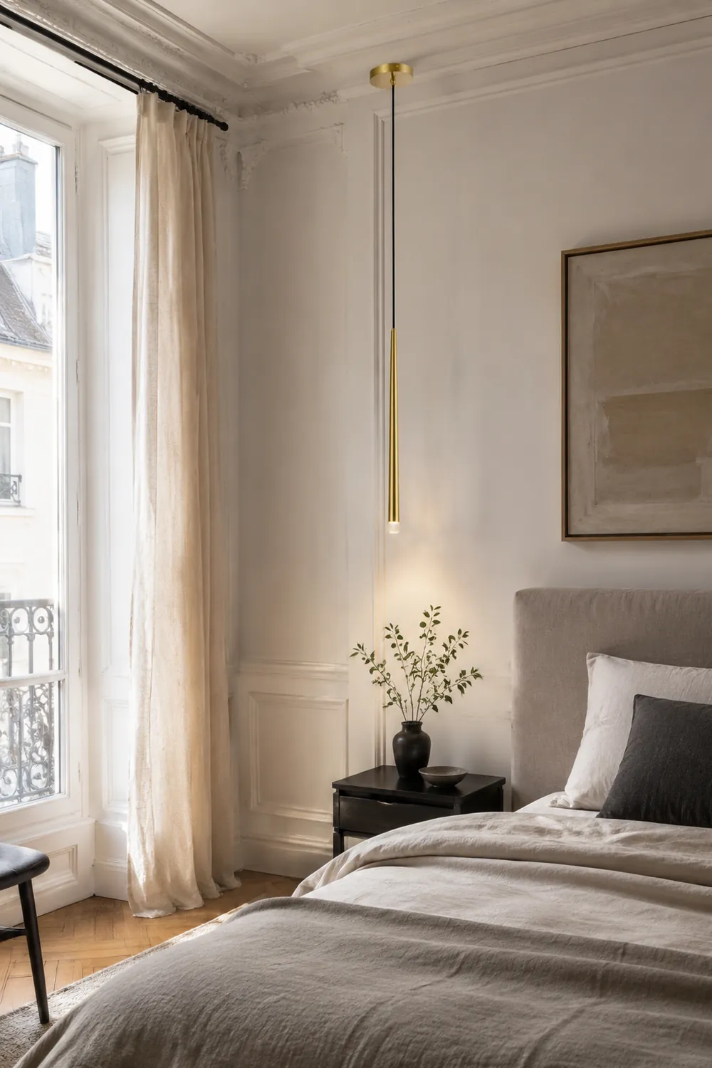 Nordische Minimalistische Pendelleuchte für Wohnzimmer & Schlafzimmer - Lumpaz