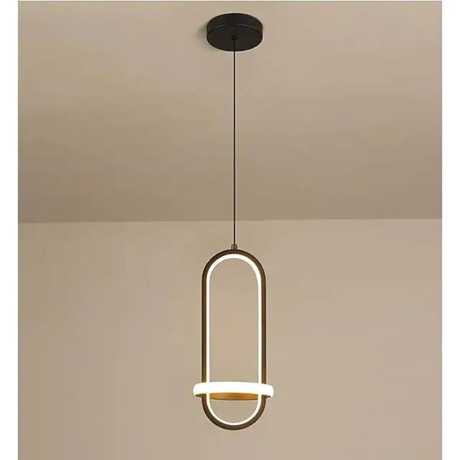 Moderne minimalistische Nachttisch-Kronleuchter-Pendelleuchte für Schlafzimmer - Lumpaz