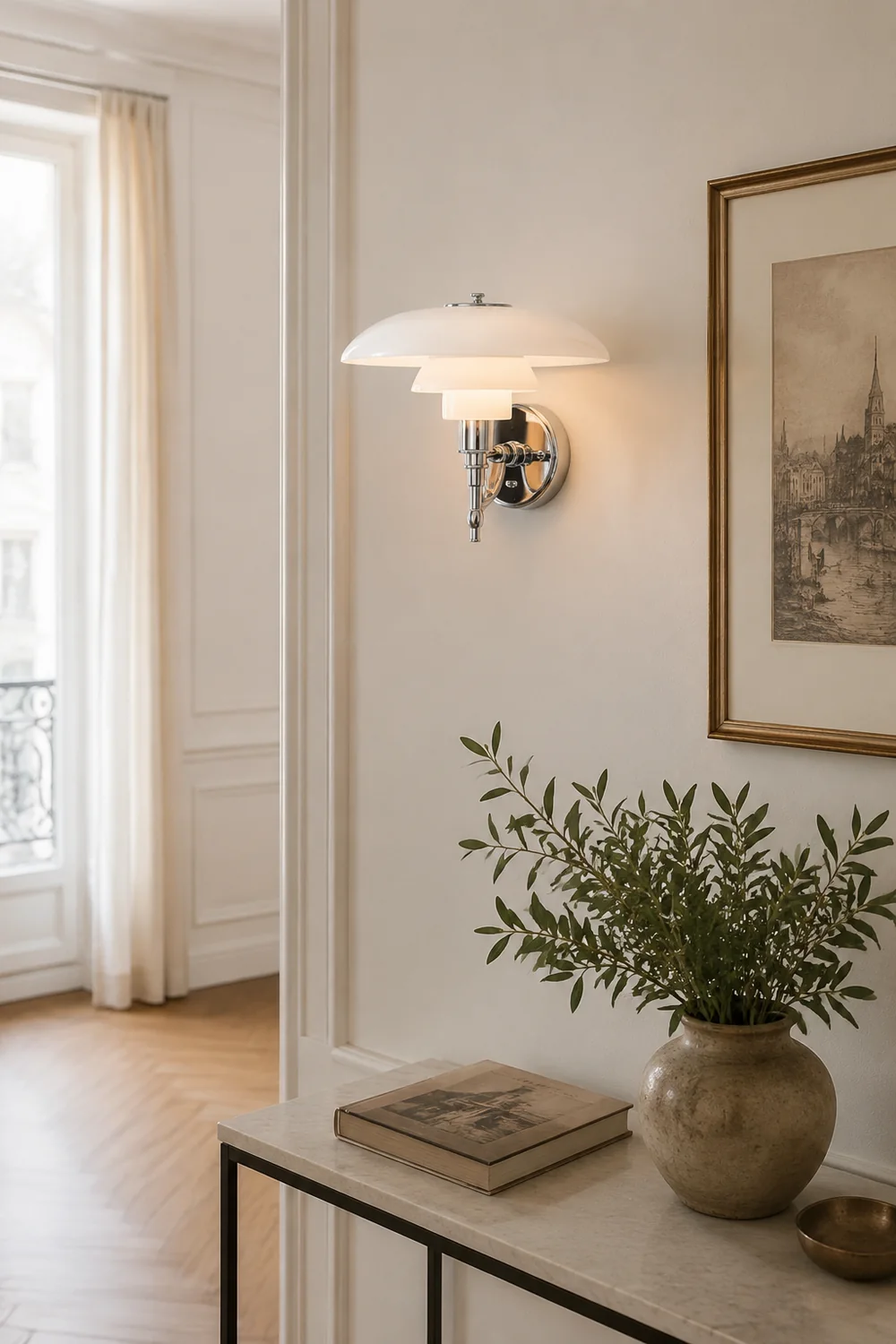 Nordic Modern Simple Wall Light White Wall Lamp - Lumpaz