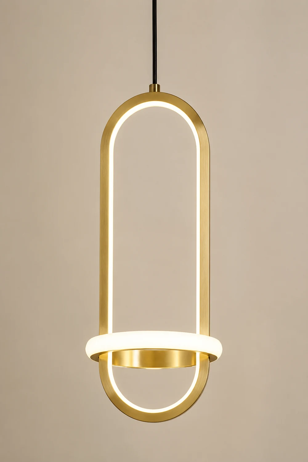 Moderne minimalistische Nachttisch-Kronleuchter-Pendelleuchte für Schlafzimmer - Lumpaz