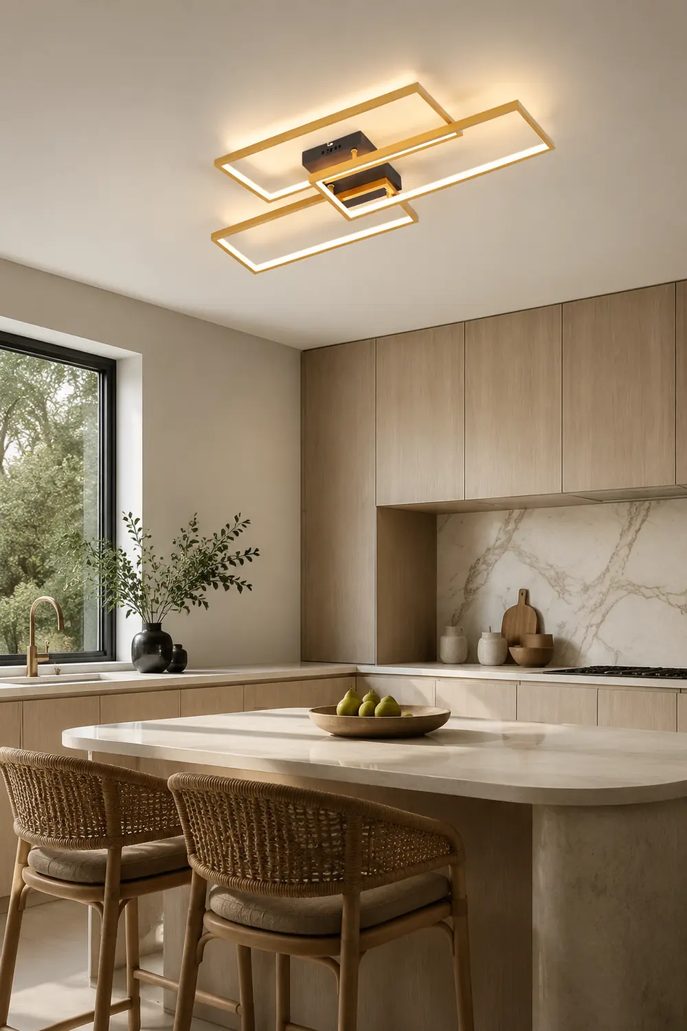 Bouvet LED Deckenleuchte Quadrat,Rechteck - Lumpaz