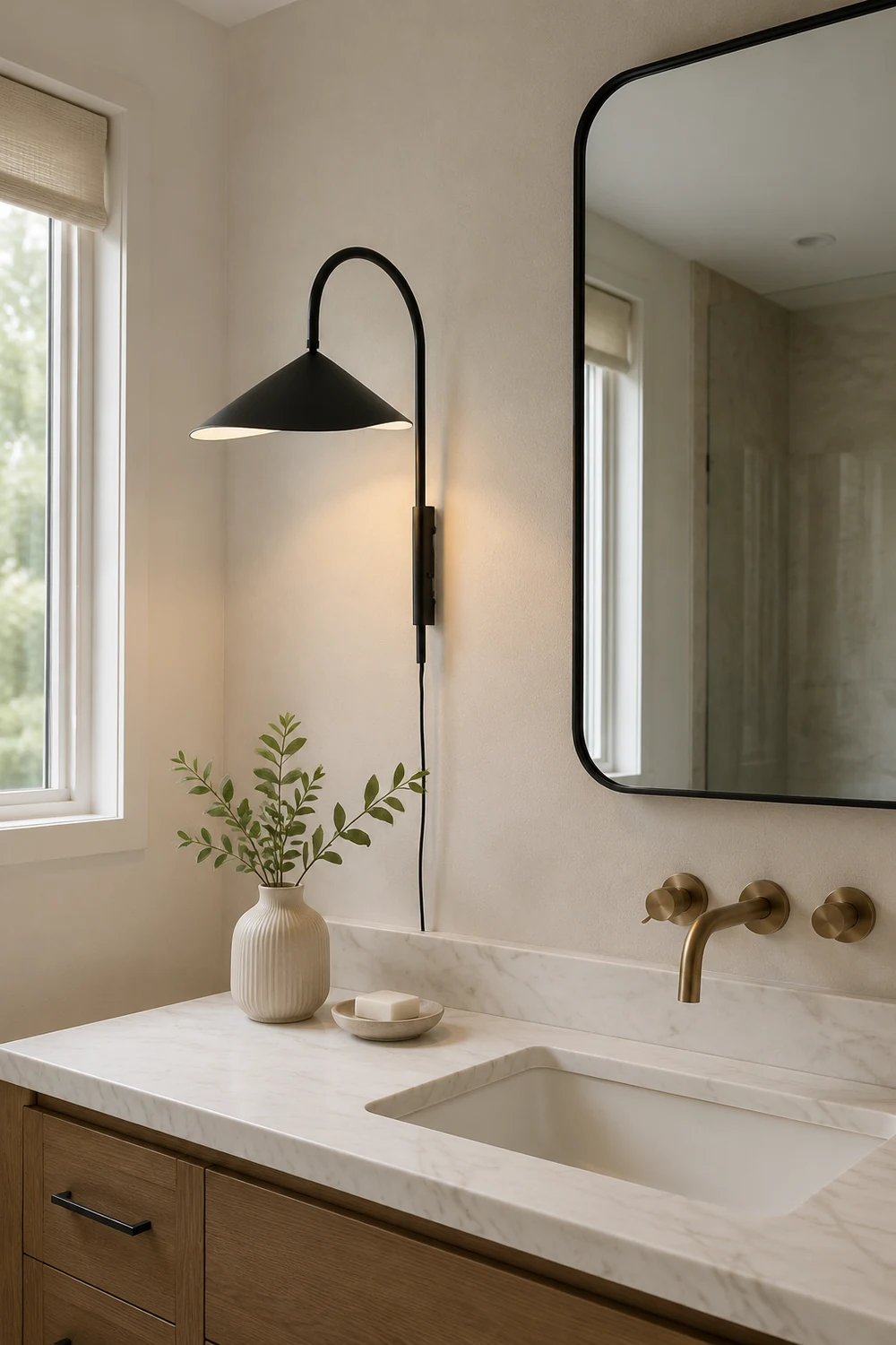 Modern Arum Creative  Wall Lamp For Bedroom - Lumpaz