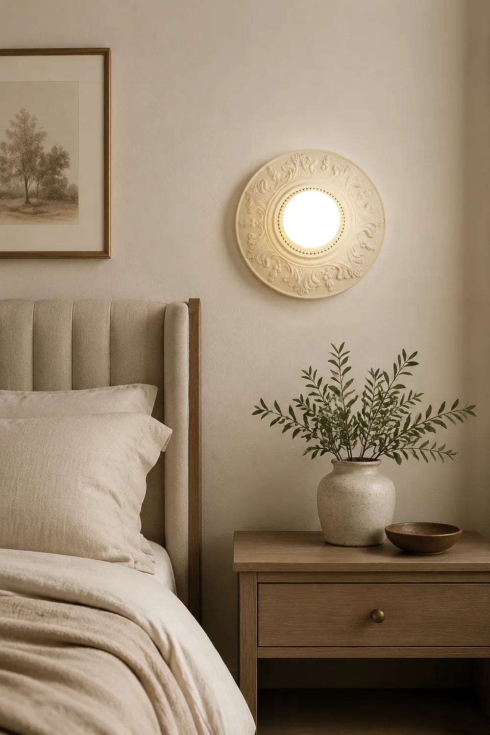 Cream Style Glass Milky Coffee Wall Light Fixtures - Lumpaz