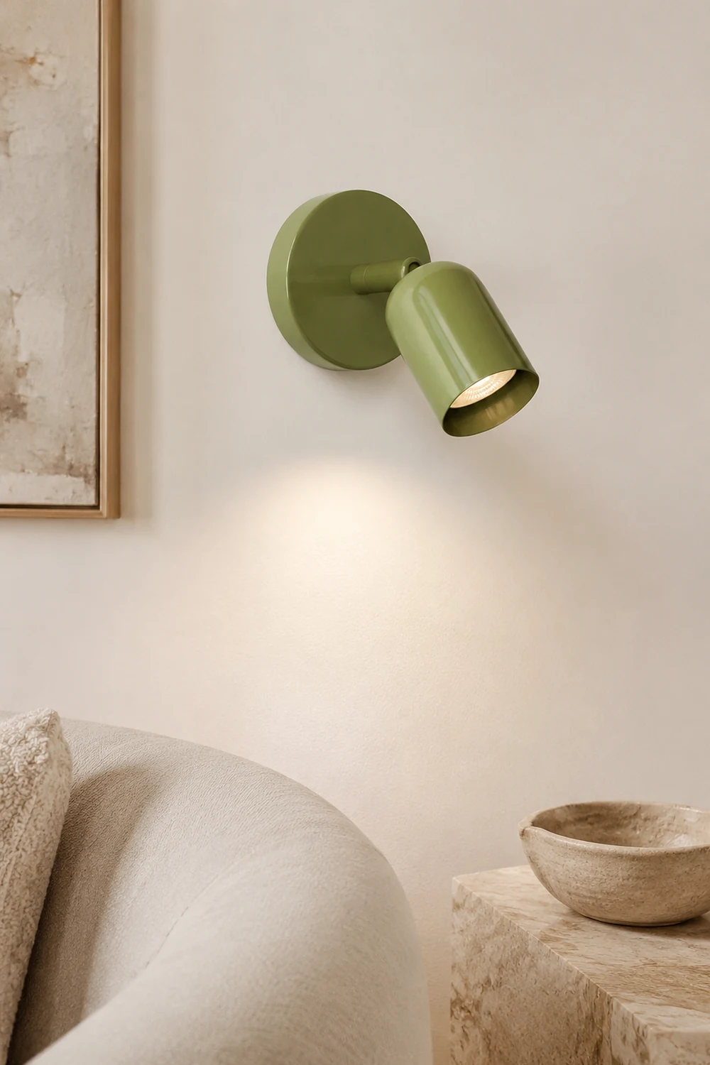Simple Decorative Metal Living Room Wall Light - Lumpaz