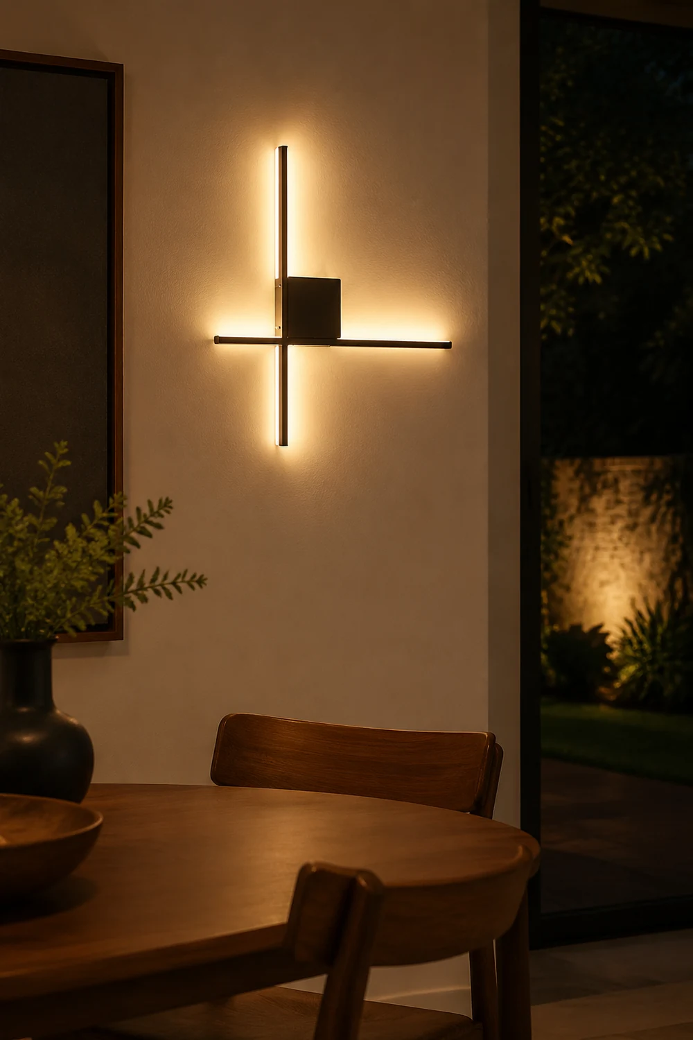 Einfache moderne LED-Wandleuchte Nachttischlampe für Schlafzimmer, Wohnzimmer - Lumpaz