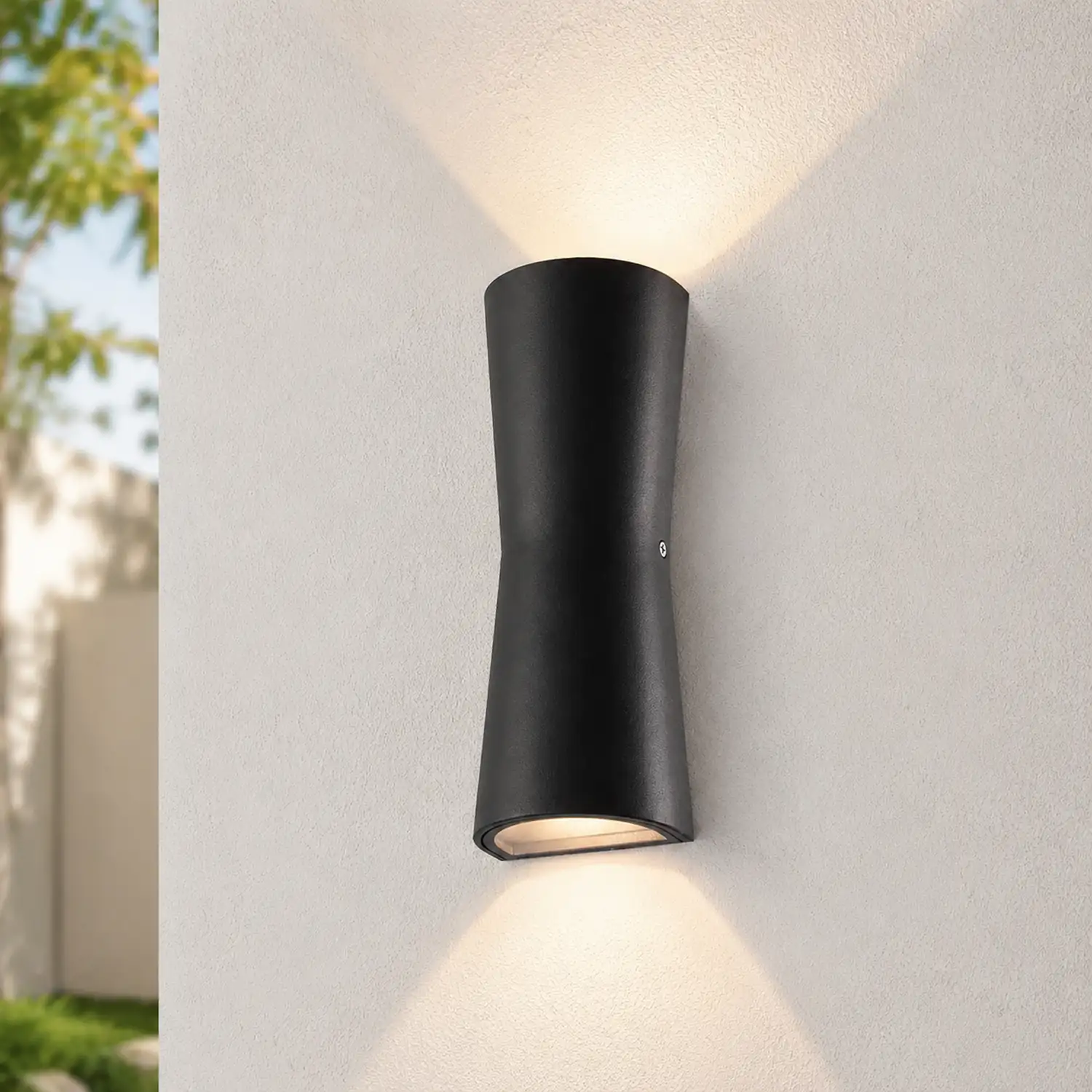 Orr Außenwandleuchte LED Wasserdicht für Garten, Balkon - Lumpaz