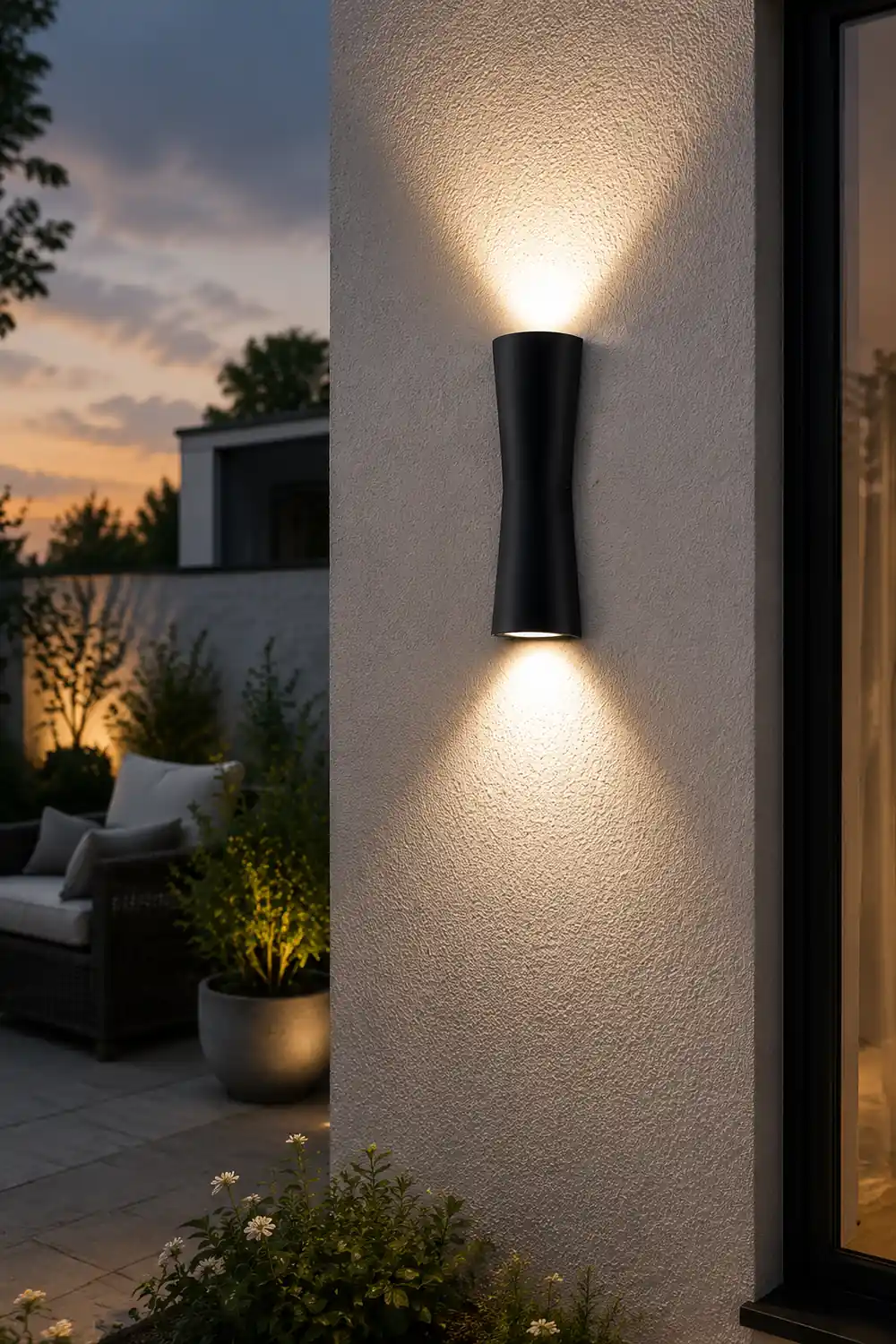 Orr Außenwandleuchte LED Wasserdicht für Garten, Balkon - Lumpaz