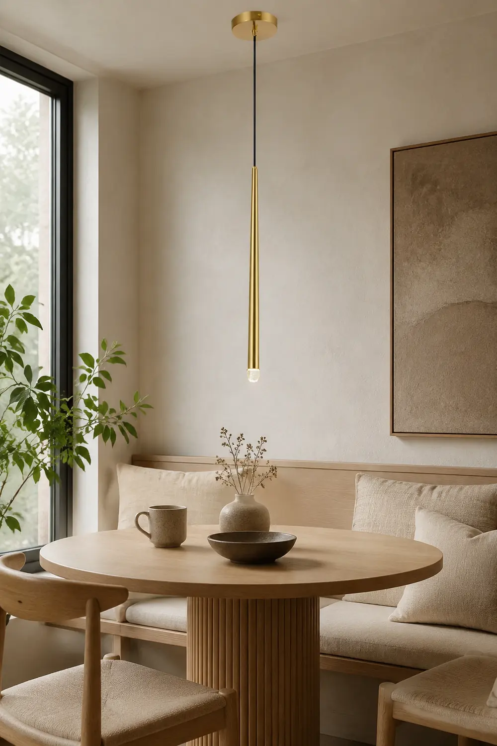 Nordische Minimalistische Pendelleuchte für Wohnzimmer & Schlafzimmer - Lumpaz