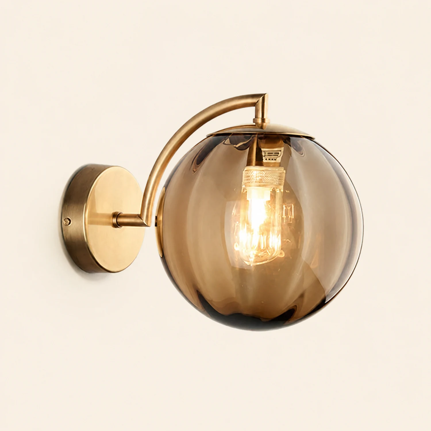 Multicolor Glass Home Decor Wall Lamp - Lumpaz