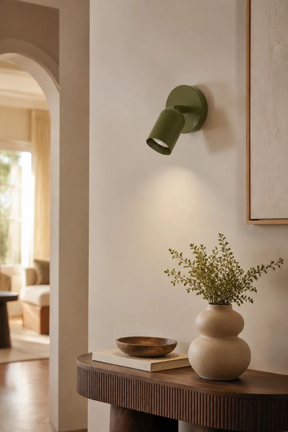 Simple Decorative Metal Living Room Wall Light - Lumpaz