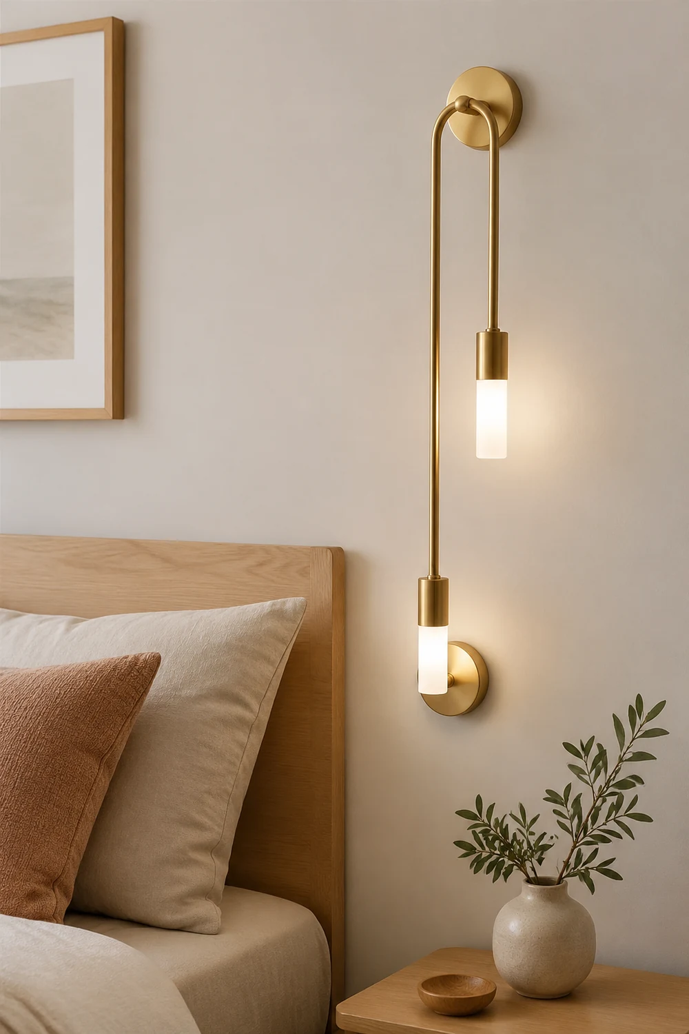 Moderne Kreative Wandleuchte für Schlafzimmer & Korridor - Lumpaz