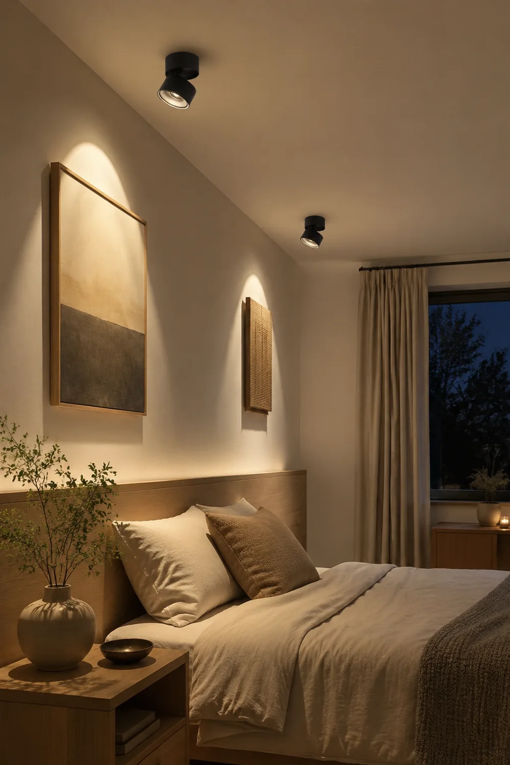 Novak LED Deckenstrahler Aufbau Downlight für Wohnzimmer & Korridor - Lumpaz