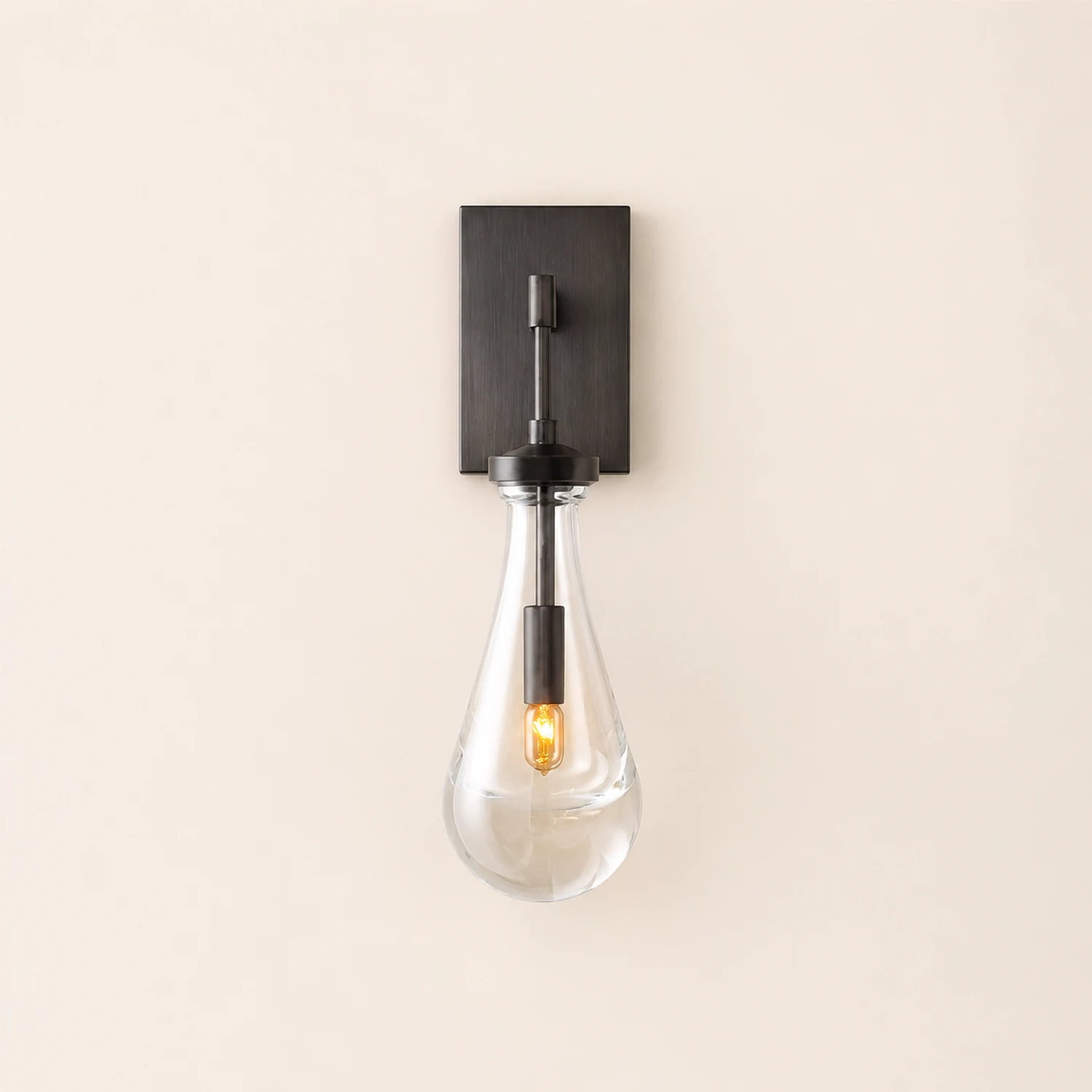 Art Creative Short Raindrop Wall Light For Dining Room - Lumpaz
