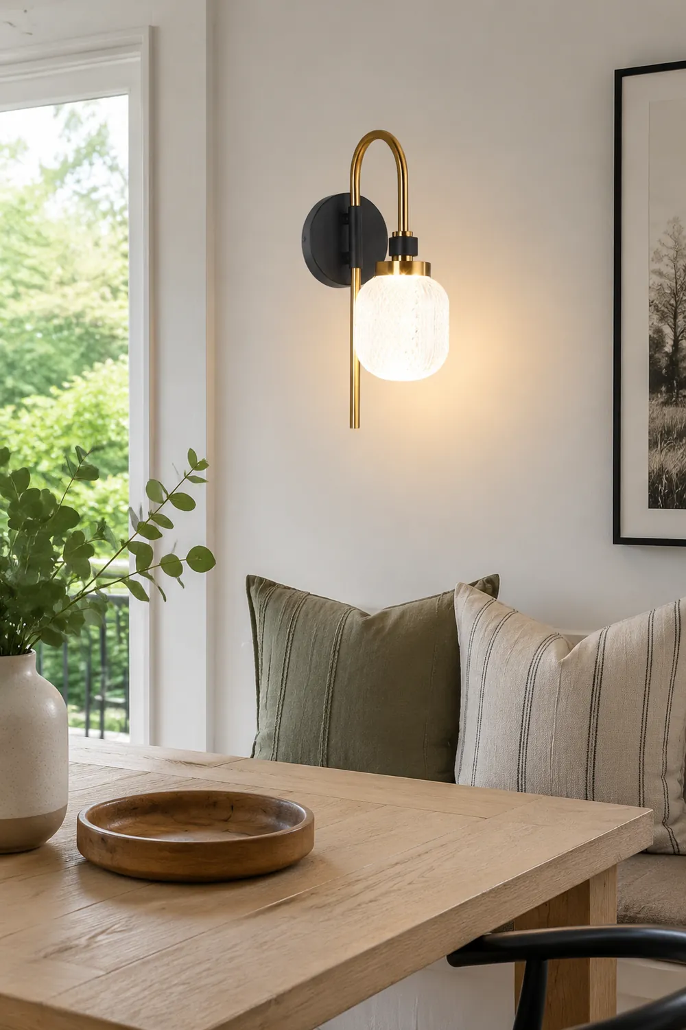 Moderne LED Wandleuchte aus Metall für Schlafzimmer - Lumpaz
