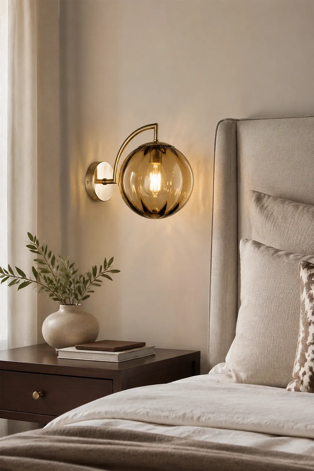 Multicolor Glass Home Decor Wall Lamp - Lumpaz